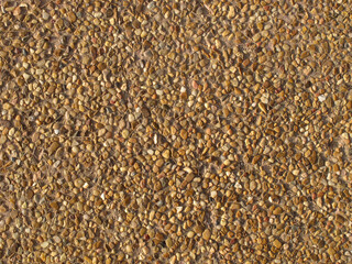 Texture of sea pebbles close up
