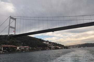 looking to bosphorus bridge
