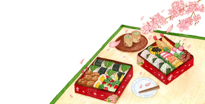 721 件の最適な お花見弁当 画像 ストック写真 ベクター Adobe Stock