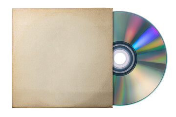 CD、DVDの紙ジャケット仕様のイメージ素材