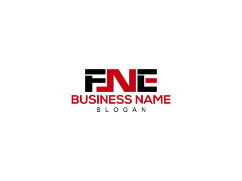 FNE Logo And Illustrations icon For New Business