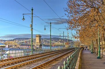Budapest Landmarks, HDR Image