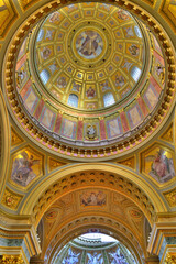 Fototapeta na wymiar Saint Stephen Basilica, Budapest