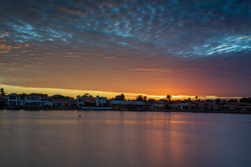 Sunrise on West Lakes Adelaide