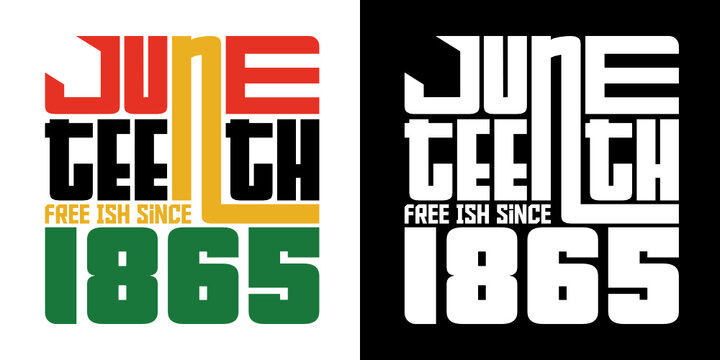 Juneteenth Free Ish Since 1865 SVG Cut File | Black History | Independence Day | African American T-shirt Design
