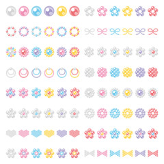 パール 素材 セット