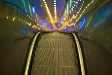 Rolltreppe Abgang