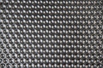 Seamless metallic circled pattern texture