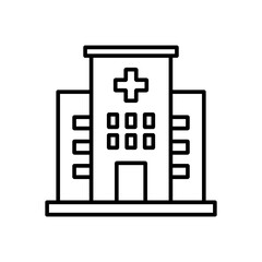 Hospital Icon Design Vector Illustration Template