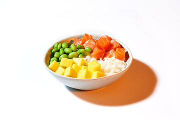 salmon pokeh bowl