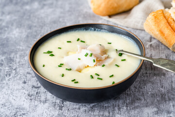 Cullen skink soup