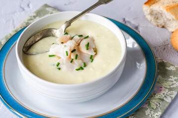 Cullen skink soup