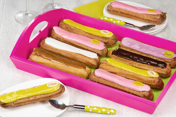 éclair plusieurs parfum 01