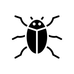 Bug virus icon