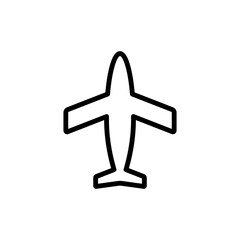 Plane,Airplane Mode Design Icon Vector Logo Template
