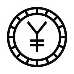 Fototapeta premium yuan coin