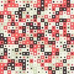 Abstract Geometric Pattern generative computational art illustration