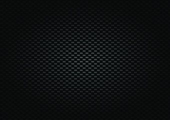 Carbon Fiber Texture Vector Dark background with light for additional decorations.