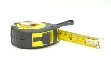 measuring tape isolated on white