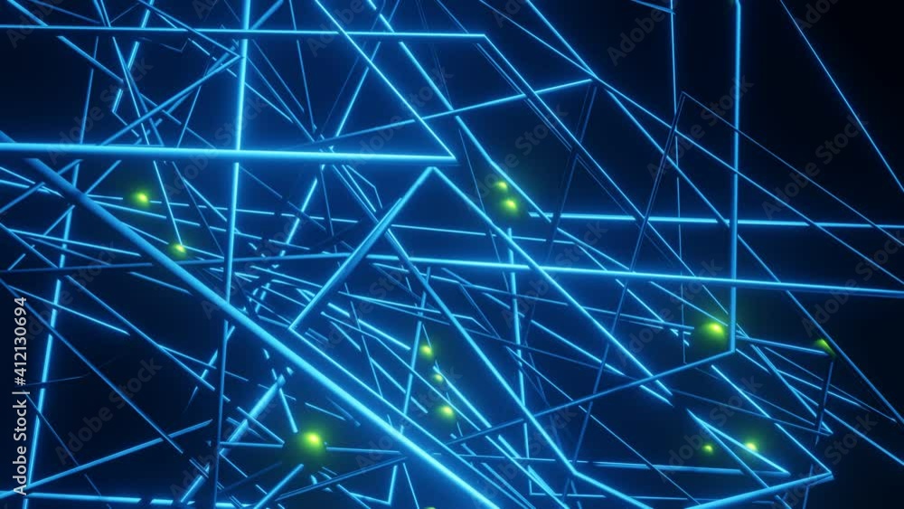Aufkleber abstract background. concept changing fast digital technology sci fi development
