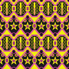 Circus. Colorfull vector pattern. 