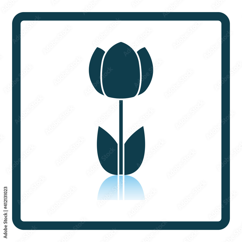 Canvas Prints Spring Flower Icon