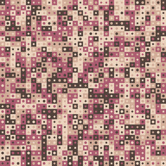 Fototapeta premium Abstract Geometric Pattern generative computational art illustration
