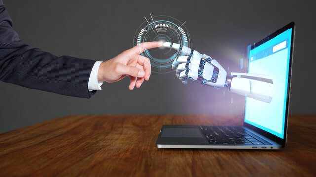 Human and robot contact