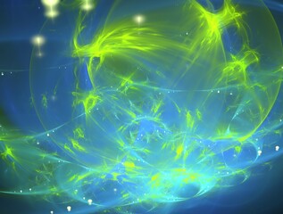 Imaginatory fractal background Image