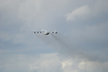 airplane in the sky