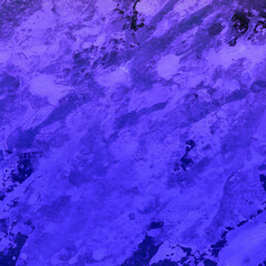 Colorful ink and watercolor texture on white paper background. Gradient paint strokes and decalcomania effect. Hand-painted gouache abstract image. Mess on the canvas.