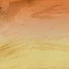 Colorful ink and watercolor texture on white paper background. Gradient paint strokes and decalcomania effect. Hand-painted gouache abstract image. Mess on the canvas.