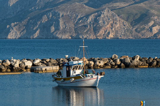 Fishing boats in Greece