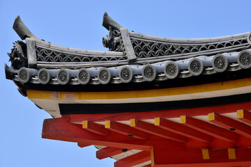 Kyoto; Japan - august 10 2017 : Kiyomizu Dera temple