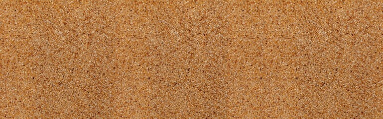 Panorama of Brown polished sandstone wall texture and seamless background