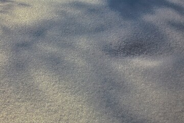 texture of snow