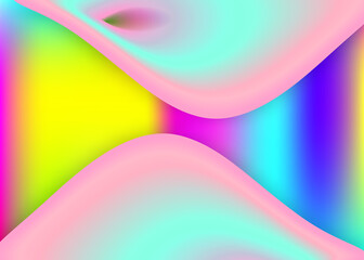 Fluid shape background with liquid dynamic elements.