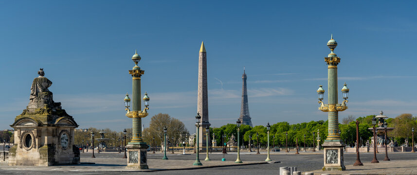 France, Paris, Place de la Concorde is one of the major public squares in Paris, France