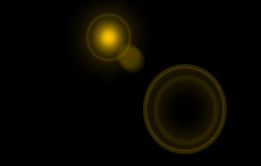 Overlays, overlay, light transition, effects sunlight, lens flare, light leaks. High-quality stock image of sun rays light effects, overlays or golden flare isolated on black background for design