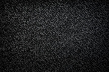 Black leather texture and background