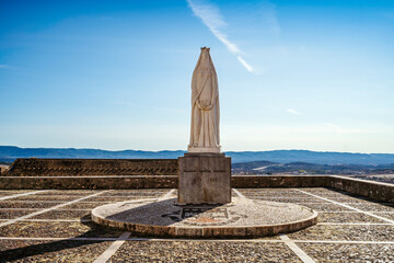 Monument of queen Saint Isabel in Estremoz, Portugal