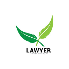 justice law legal logo icon vector template.