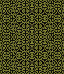 Insulated green pattern without seam
