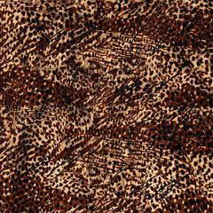 leopard skin pattern