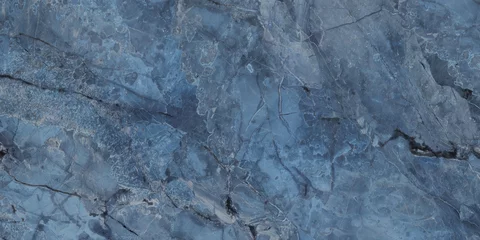 Tableaux ronds sur plexiglas Marbre blue marble texture design