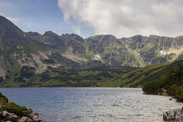 Fototapeta na wymiar Mountain landscape in the Tatra National Park