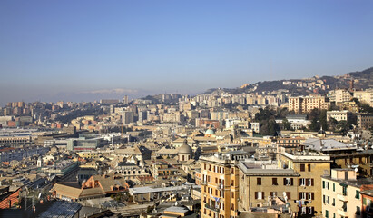 Fototapeta na wymiar View of Genoa. Italy