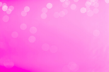 Abstract blur image bright of the pink bokeh for background usage.