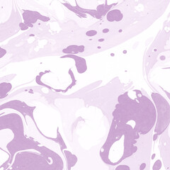 Naklejka premium Pink marble ink texture on watercolor paper background. Marble stone image. Bath bomb effect. Psychedelic biomorphic art.