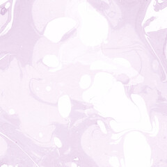 Pink marble ink texture on watercolor paper background. Marble stone image. Bath bomb effect. Psychedelic biomorphic art.